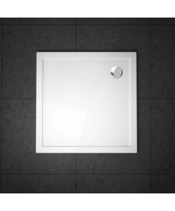 BASE DOCCIA IN ABS, 80X80X3 CM